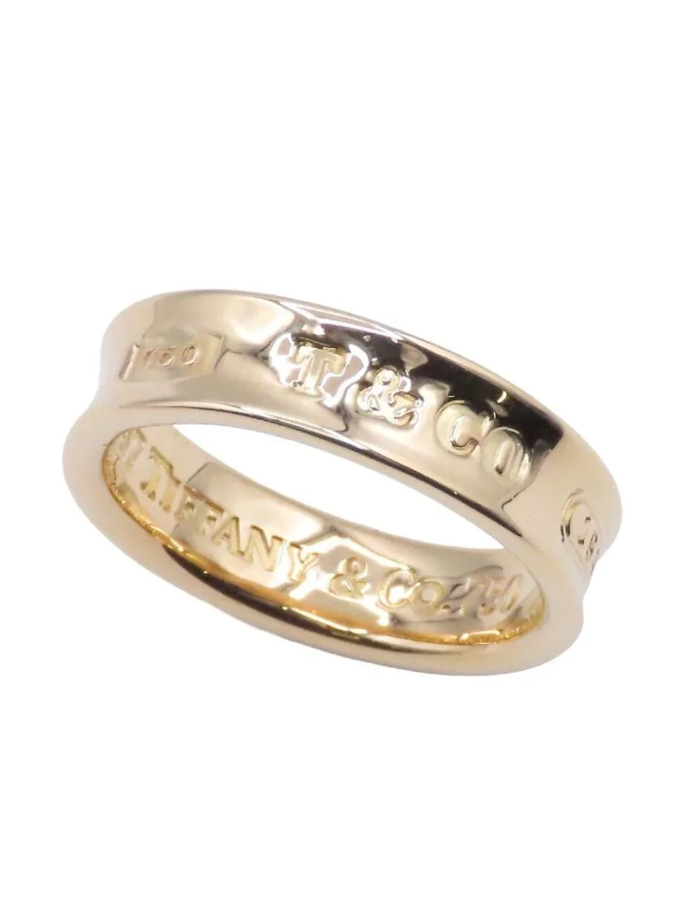 Tiffany & Co 1837 Yellow Gold 18K Ring